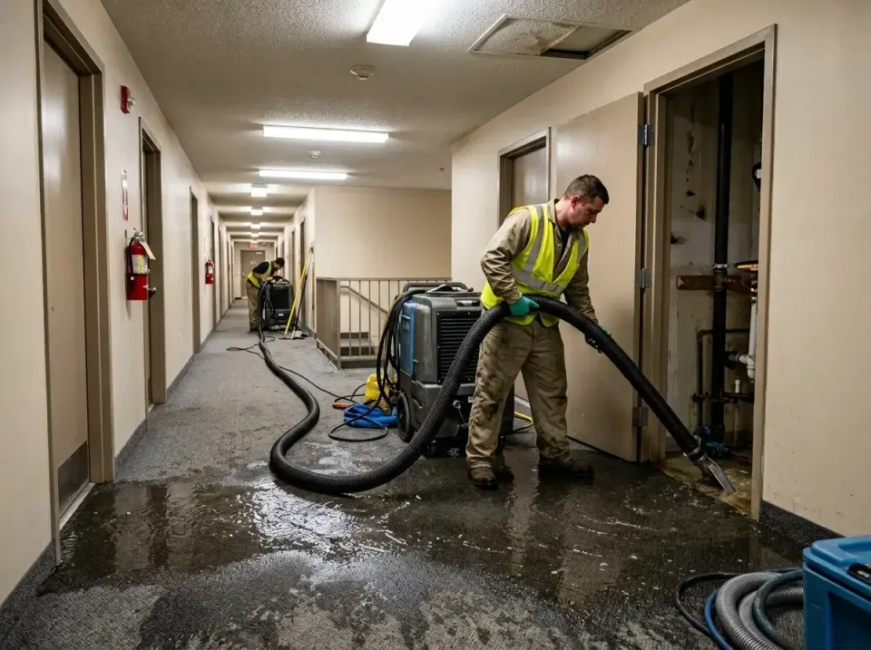 multi-unit-apartment-hallway-f-005 — frequently asked questions, Emergency Burst Pipe Water Extraction & Removal in Lackawan…